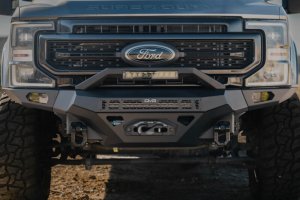 Ford Super Duty F-350 Front Bumper - DV8 Offroad - Spec Series - Black - `17-`22